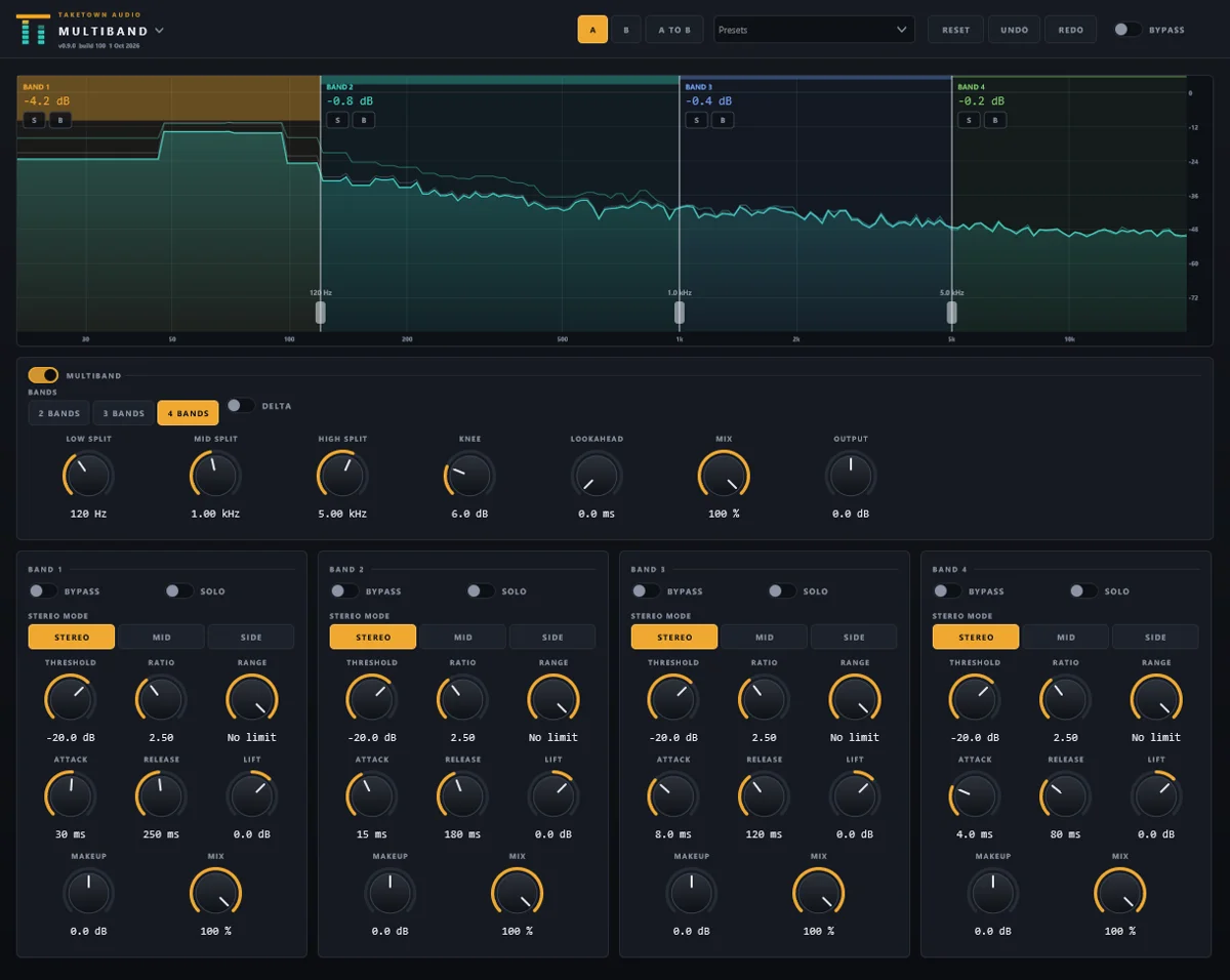 TT-Multiband plugin interface