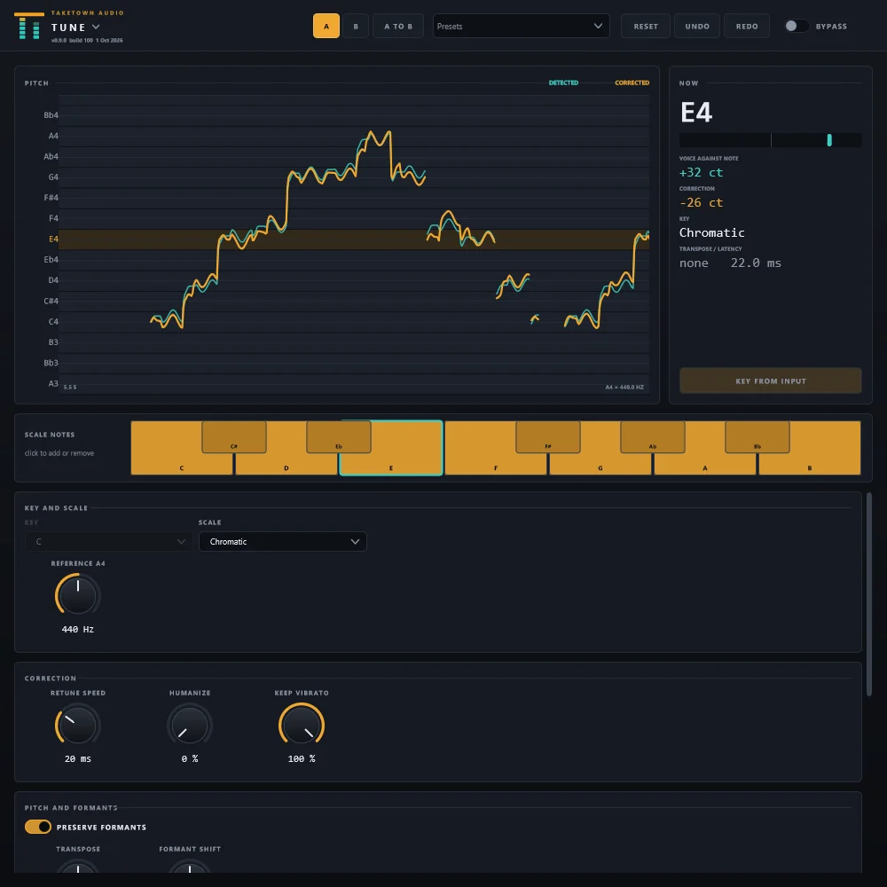 TT-Tune plugin interface