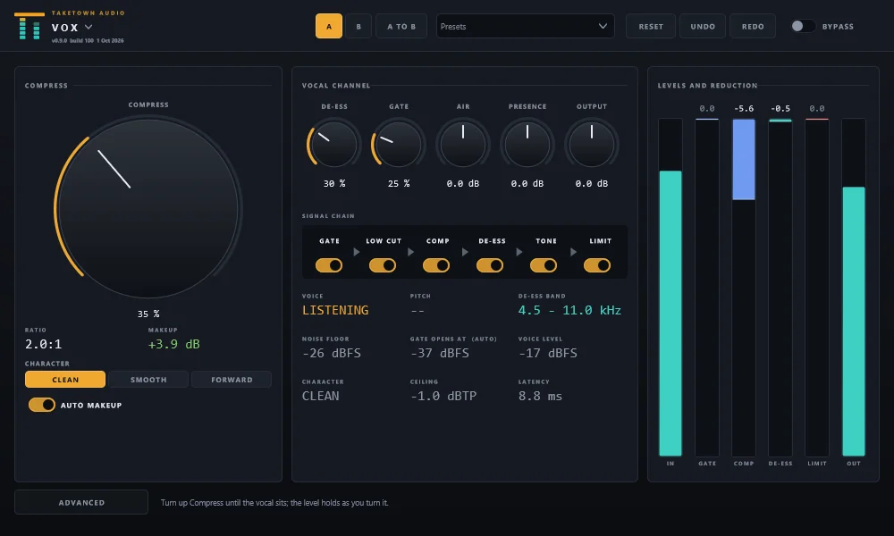 TT-Vox plugin interface